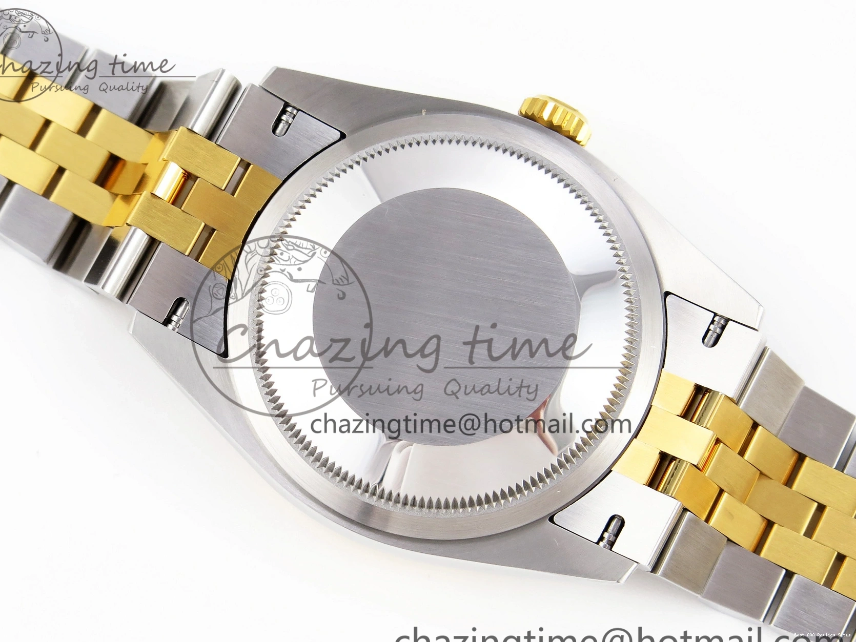 Good Copy Rolex Watches Best 904L on VS Premium Edition 1897 YG Diamonds 1:1 36 Jubilee Steel Textured SS Bracelet DateJust 126233 Dial VSF 0102